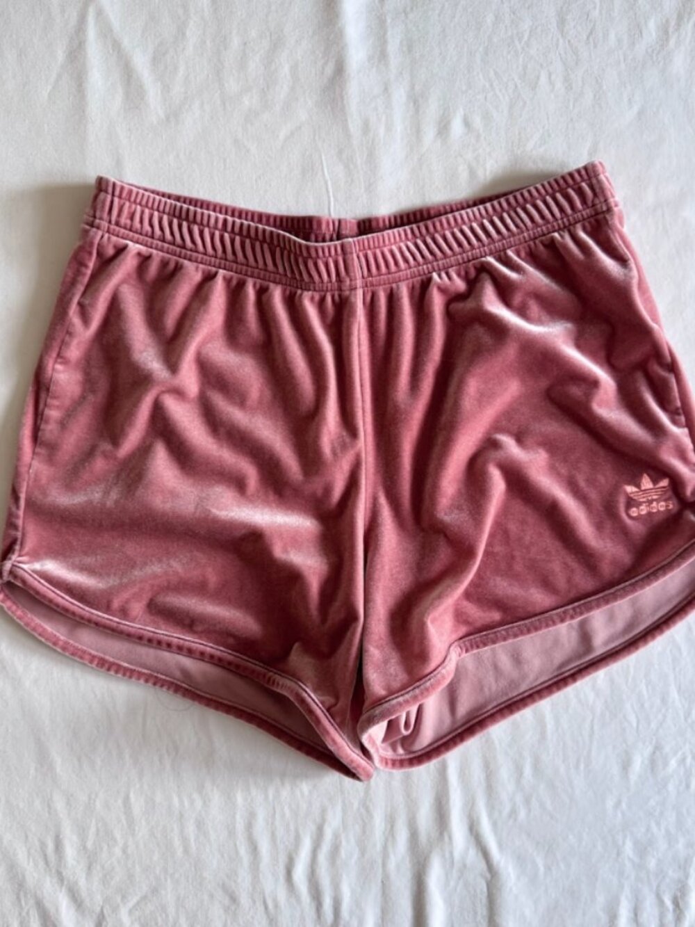Adidas Shorts Pink Velvet - Small